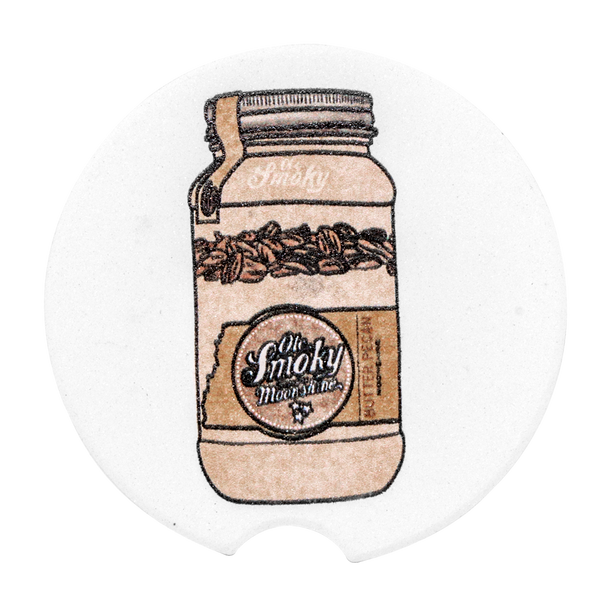 CAR COASTER - BUTTER PECAN, view 1