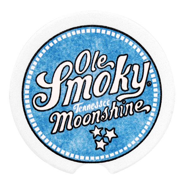 CAR MOONSHINE LOGO COASTER - BLUE, view 1
