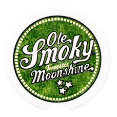 CAR MOONSHINE LOGO COASTER - GREEN