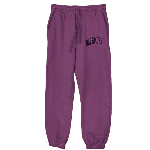 ARCH TEXT JOGGERS - GARNET