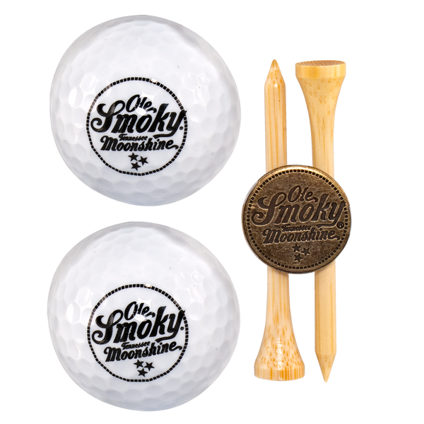 GOLF BALL AND TEE SET, view 1