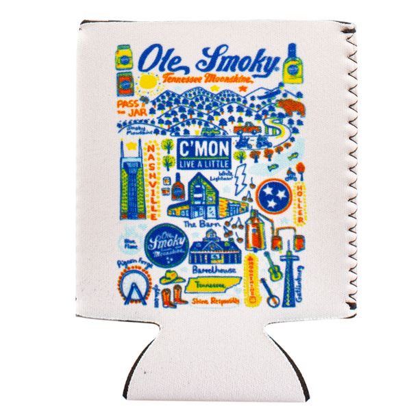 OLE SMOKY ICON NEOPRENE CAN COOLIE, view 1