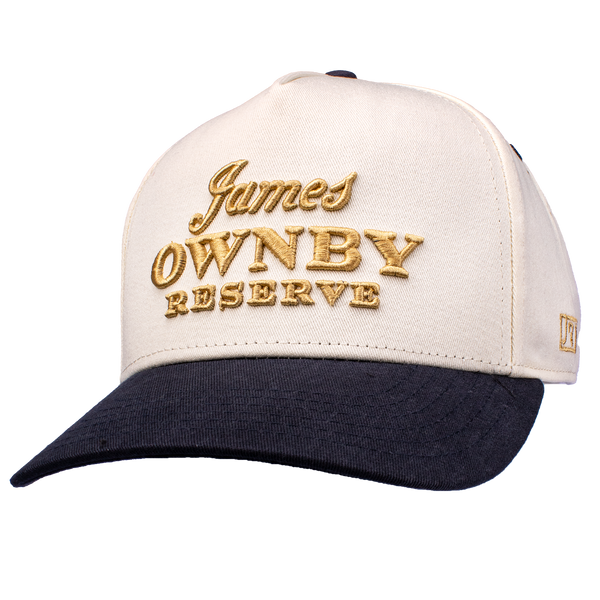 JOR SNAPBACK HAT - CREAM/NAVY, view 1