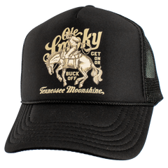 SKELETON COWBOY FOAM TRUCKER HAT