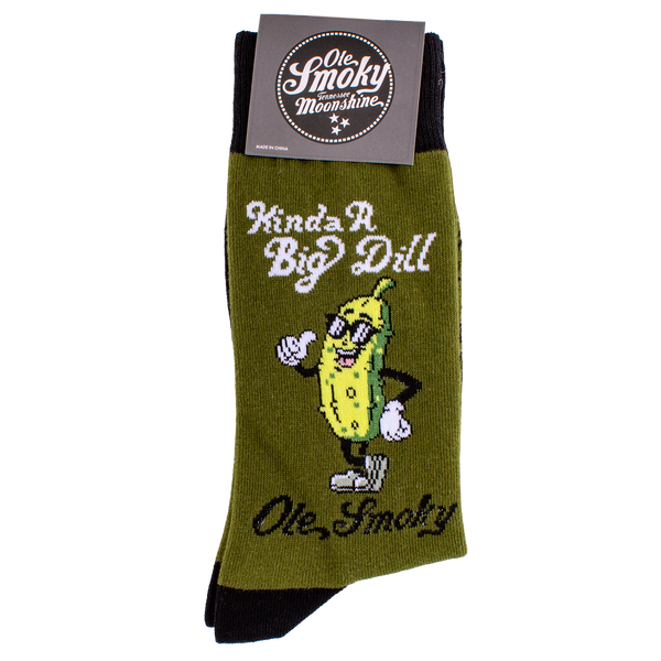 KINDA A BIG DILL SOCKS, view 1