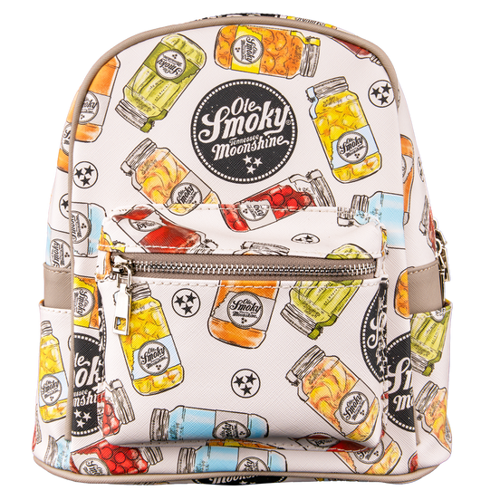 LEATHER MINI JARS BACKPACK view 1