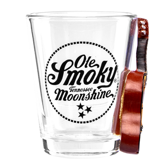 3D GUITAR SHOT GLASS view 2