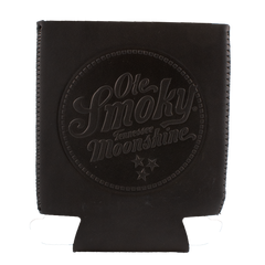 BLACK LEATHERETTE COOLIE