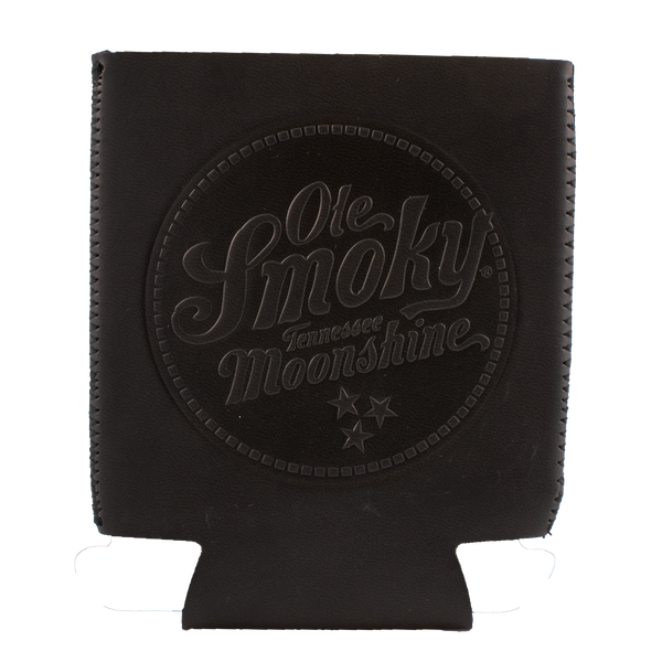 BLACK LEATHERETTE COOLIE, view 1