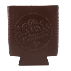 BROWN LEATHERETTE COOLIE