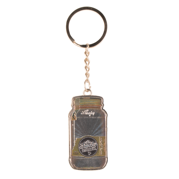 WHITE LIGHTNIN' ICON JAR KEYCHAIN, view 1