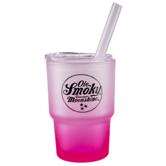 MINI FROSTED GLASS TUMBLER - PINK