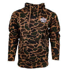 DUCK CAMO EMBROIDERED CIRCLE LOGO HOODIE