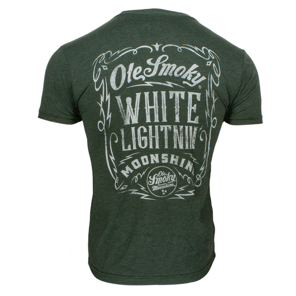 WHITE LIGHTNIN' FRAME TEE, view 1