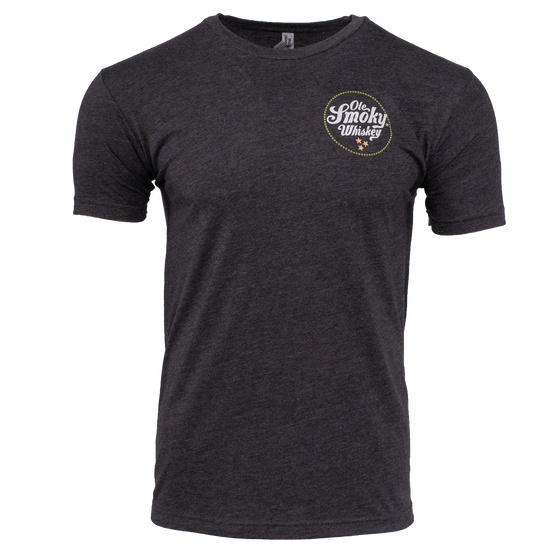 AGED SLOW TURTLE TEE - CHARCOAL view 2