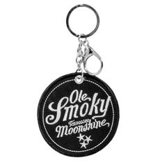 BLACK PATCH KEYCHAIN