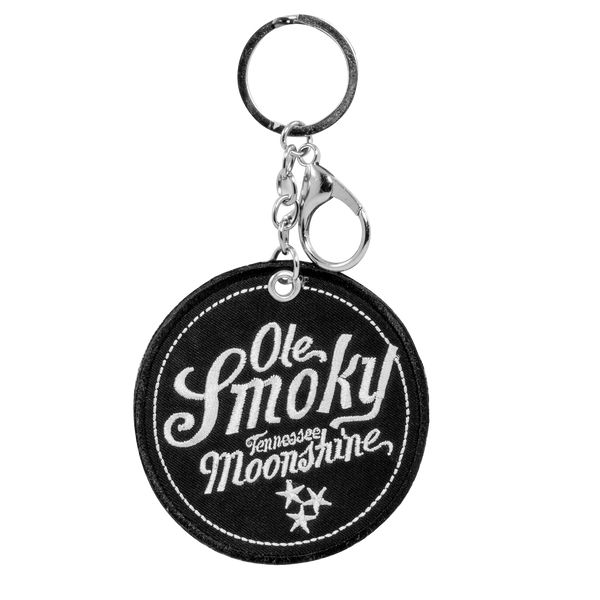 BLACK PATCH KEYCHAIN, view 1