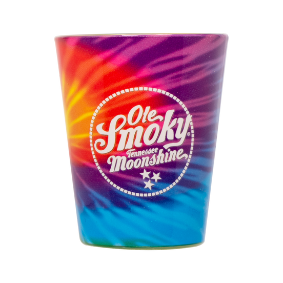 TIE DYE SHOT GLASS