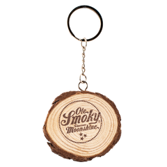 WOOD SLICE KEYCHAIN