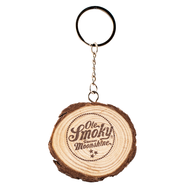 WOOD SLICE KEYCHAIN, view 1