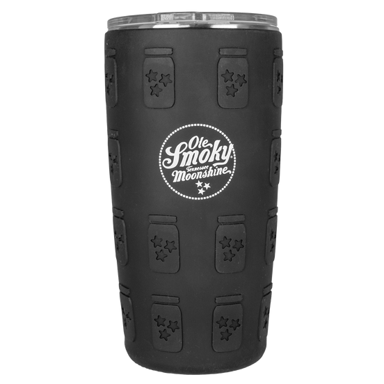 BLACK SILICONE JAR MOLDED TUMBLER