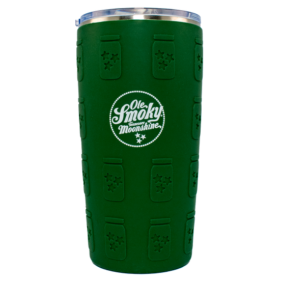 SILICONE JAR TUMBLER - GREEN