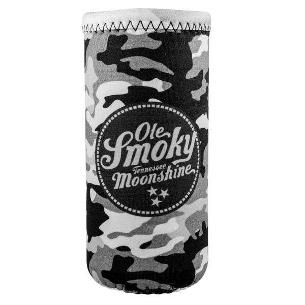 GREY CAMO SLIM CAN COOLIE, view 1