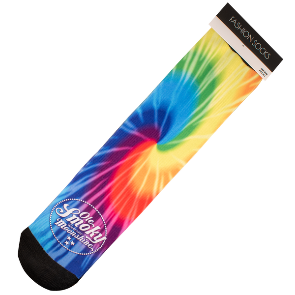 TIE DYE SUBLIMATED SOCKS, view 1