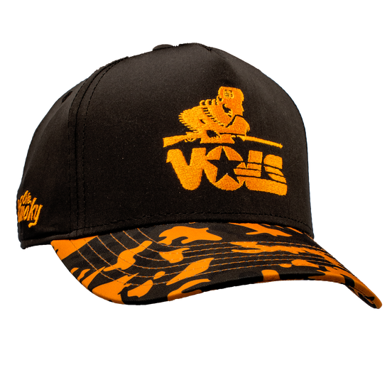 UT PIONEER HAT - BLACK/ORANGE CAMO view 1