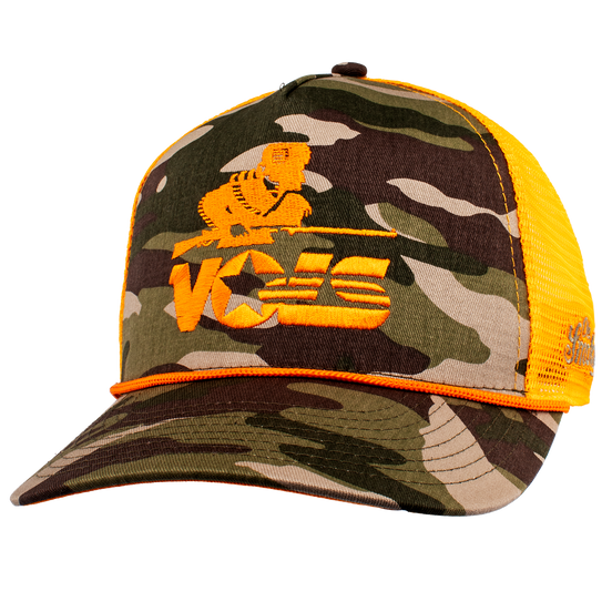 UT RIFLEMAN ROPE HAT - CAMO/ORANGE view 1