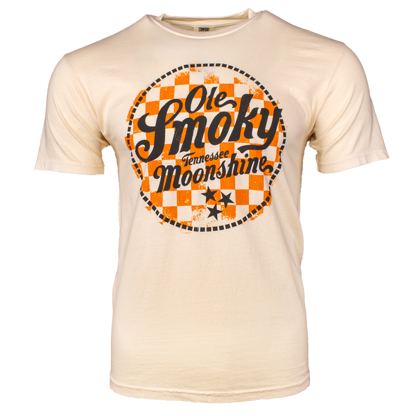 UT CHECKERBOARD LOGO TEE, view 1