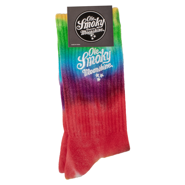 TIE DYE ATHLETIC SOCKS, view 1