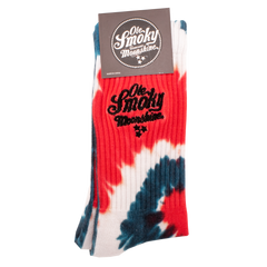 USA TIE DYE ATHLETIC SOCKS