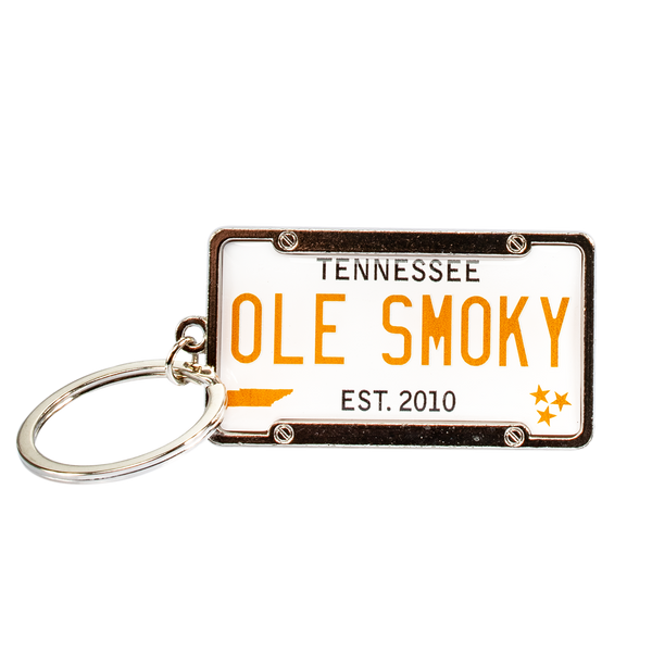 LICENSE PLATE KEYCHAIN, view 1