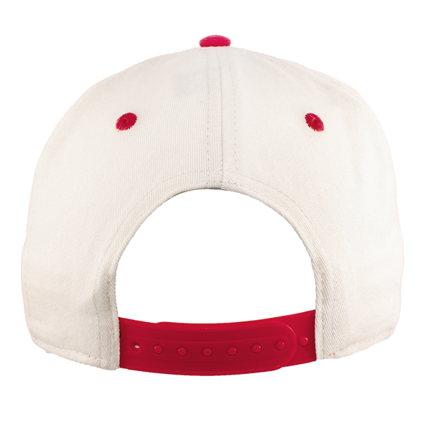CREAM/RED LOGO SNAPBACK HAT, view 2