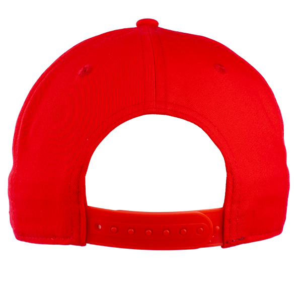 LOGO SNAPBACK HAT - RED/WHITE, view 2
