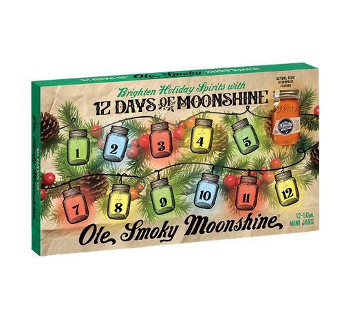 12 Days of Moonshine Minis Holiday Pack
