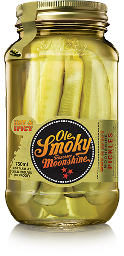 Hot & Spicy Moonshine Pickles view 1
