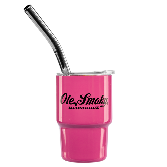 SCRIPT MINI TUMBLER - FUSCHIA