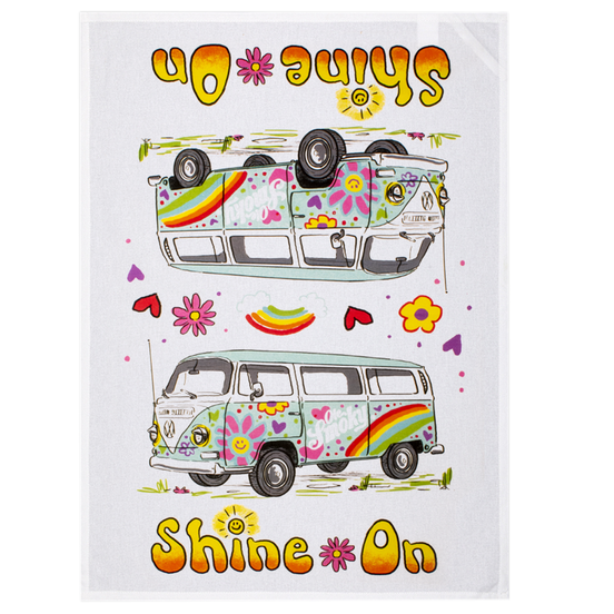 VW VAN SHINE ON TEA TOWEL