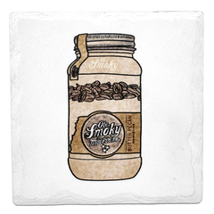 SQUARE COASTER - BUTTER PECAN