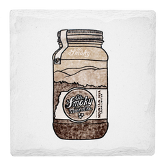 SQUARE COASTER - MOUNTAIN JAVA