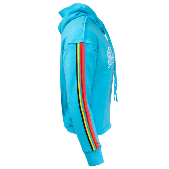 TRISTAR HANG OUT HOODIE - TROPIC BLUE view 2