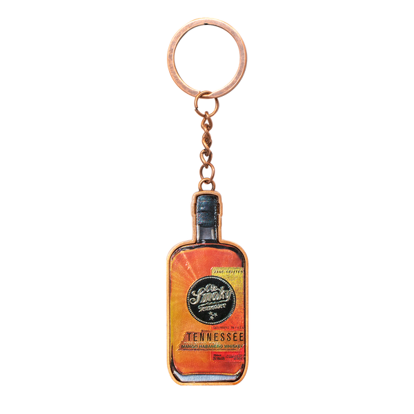 MANGO HABANERO WHISKEY BOTTLE FLAVOR KEYCHAIN, view 1
